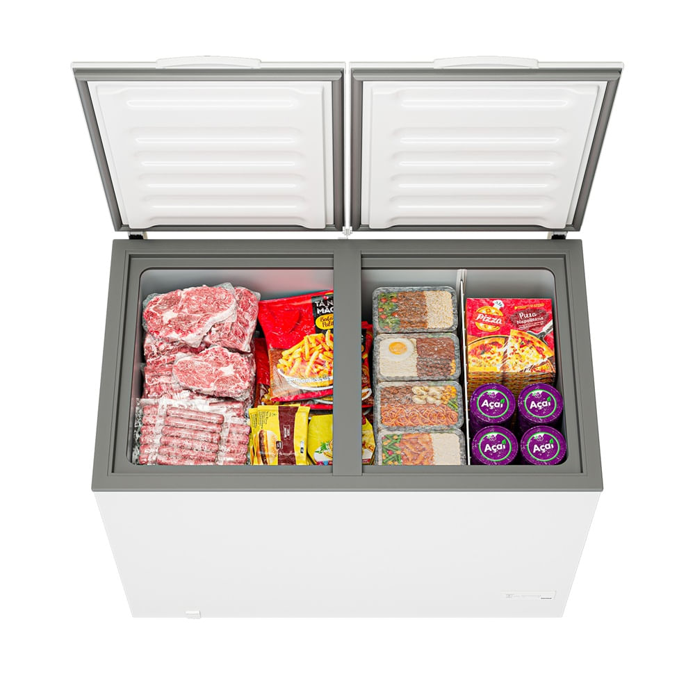 Freezer Horizontal Consul 410 Litros 2 Portas Branco CHB42MB - 220 Volts